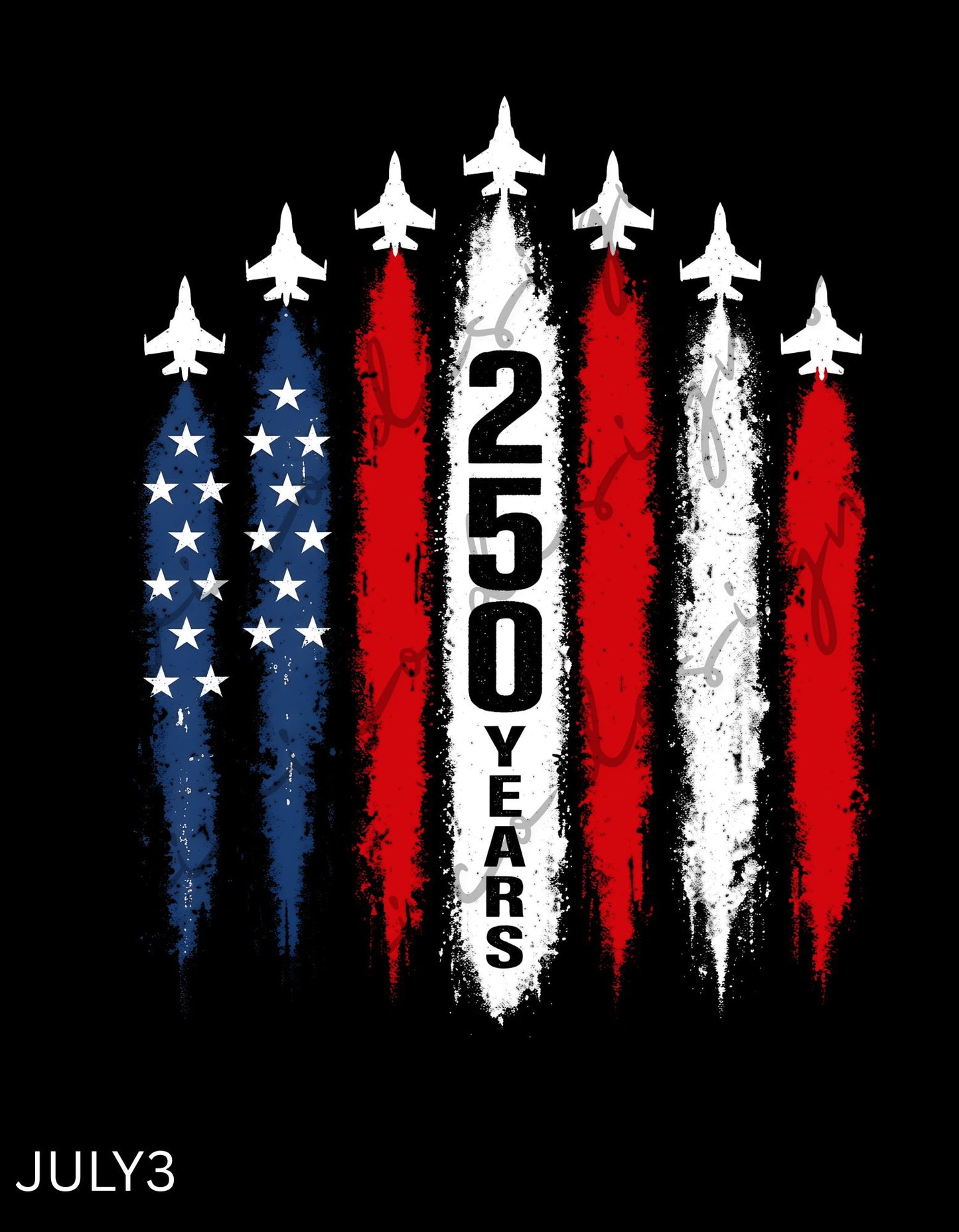 250 Years – Fighter Jet Flag
