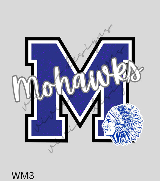 MOHAWKS "M"