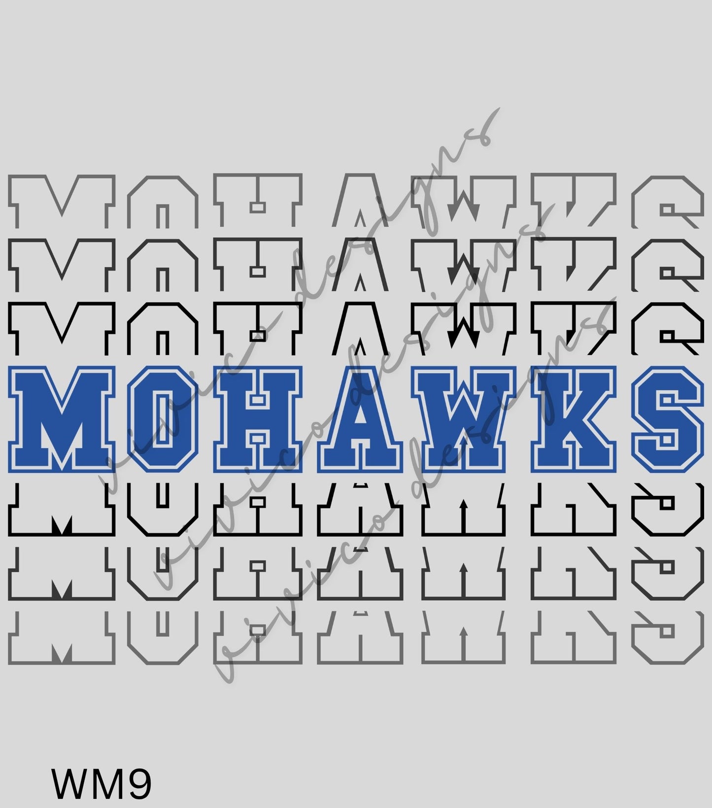 Mohawks Stacked Varsity
