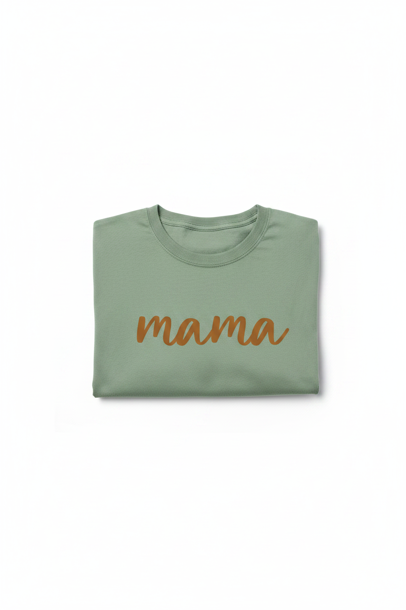 Mama Sage Green Shirt