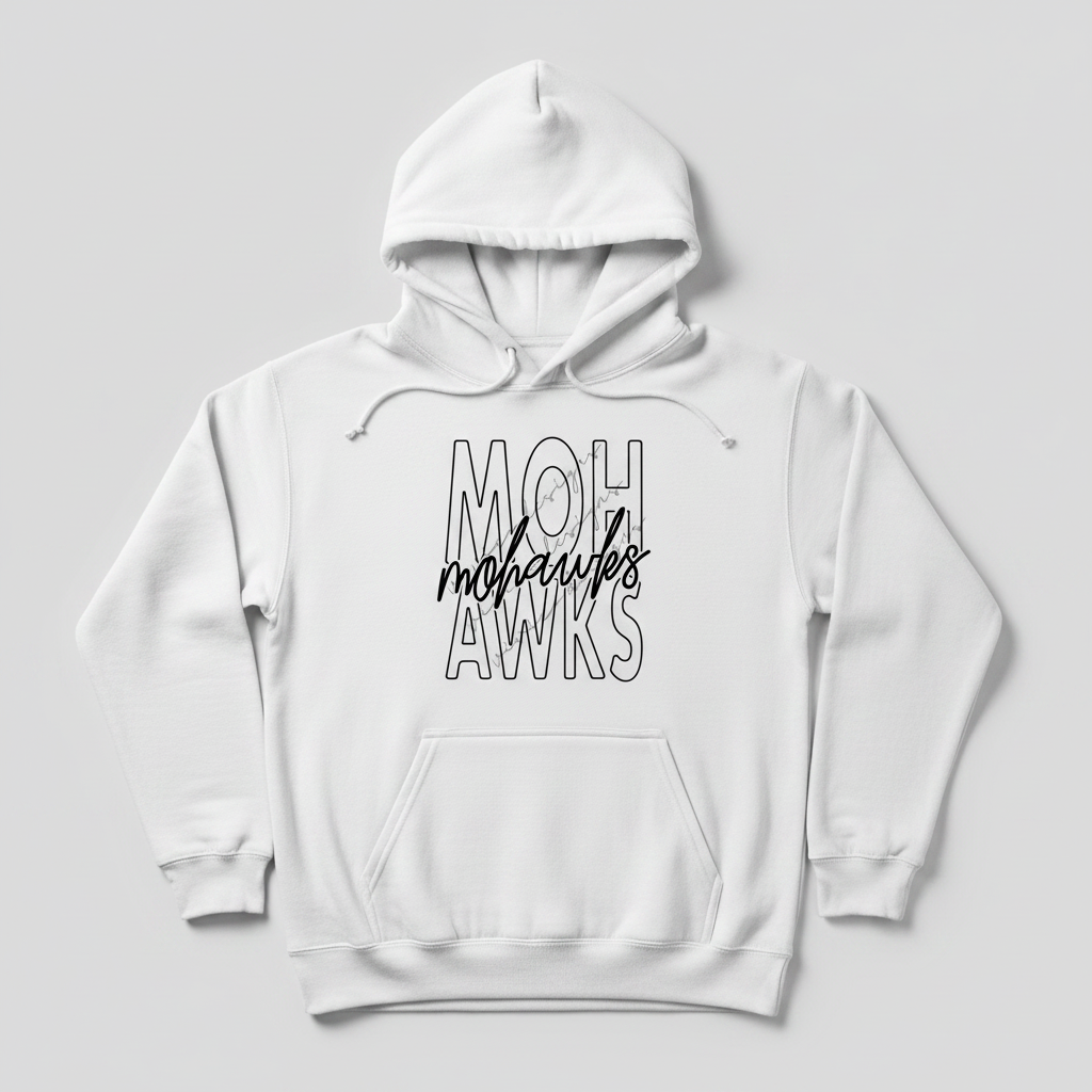 White Hoodie WM8